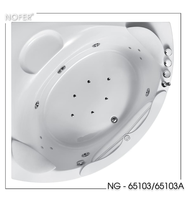 Bồn tắm MASSAGE NOFER NG–65103A