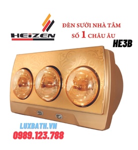 Đèn sưởi 3 bóng treo tường Heizen-HE3B