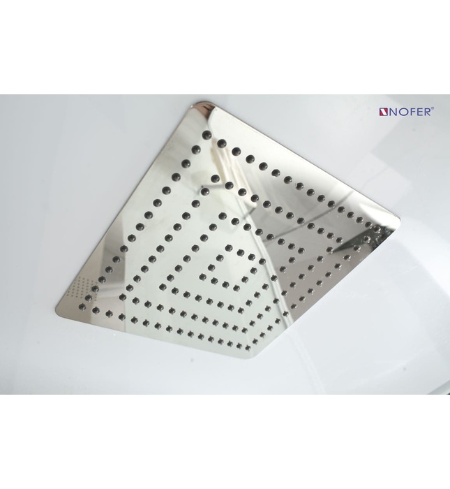 Phòng xông hơi ướt Nofer NO-89101S (R) White 1,0m
