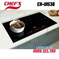 Bếp điện từ 3 vùng nấu Chefs EH-IH536