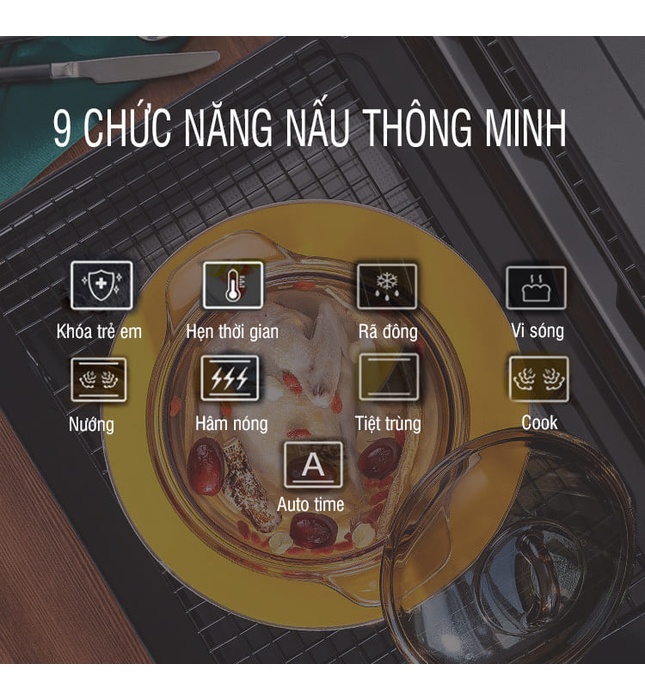 Lò Vi Sóng Chefs EH-MW801B