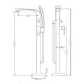  Sen tắm gắn bồn Euroking EU-51026-2