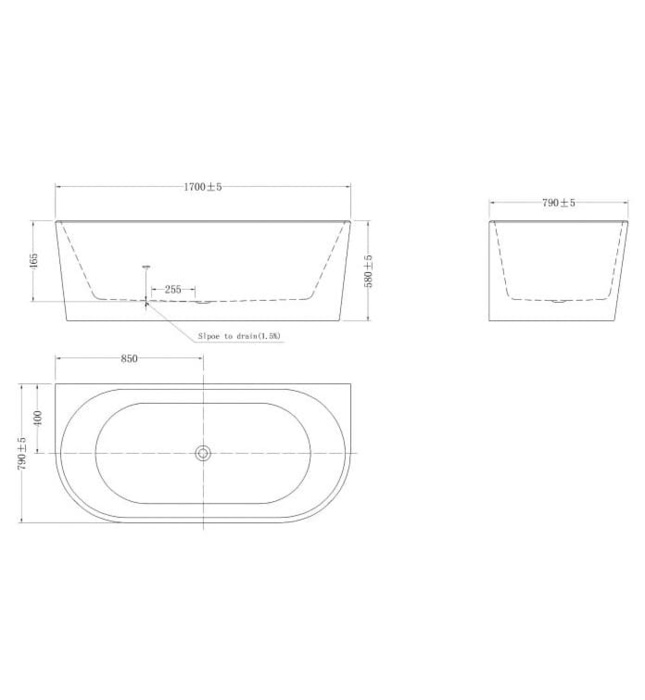 Bồn tắm Euroking EU-1838 