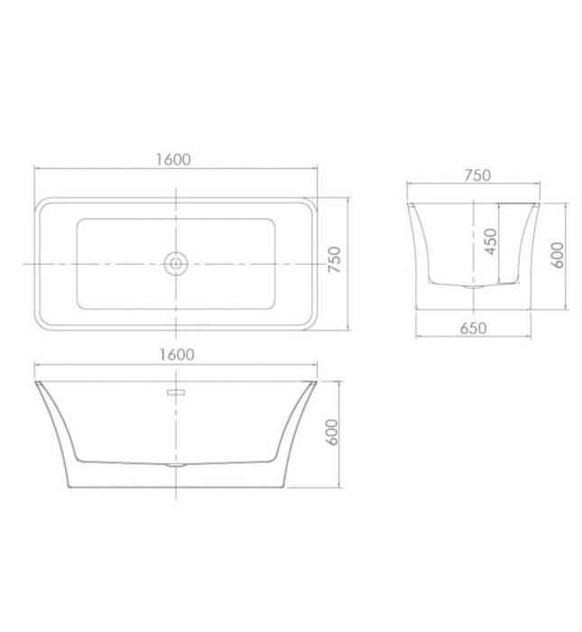 Bồn tắm Euroking EU-1842 