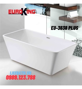 Bồn tắm chữ nhật Euroking EU-3638 PLUS