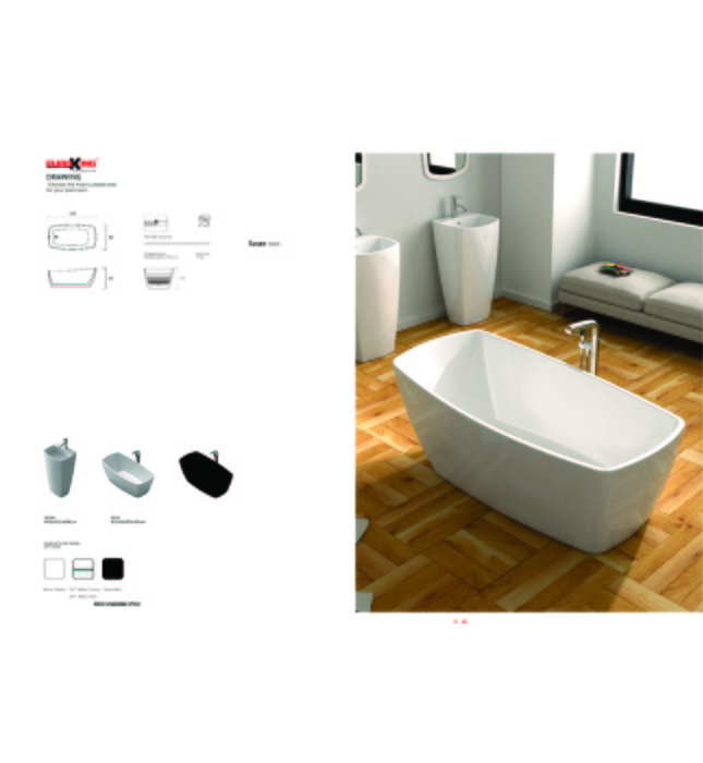 Bồn tắm Susan Nofer NO-6034