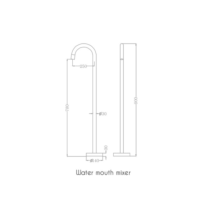  Sen tắm gắn bồn Nofer NO-61016 