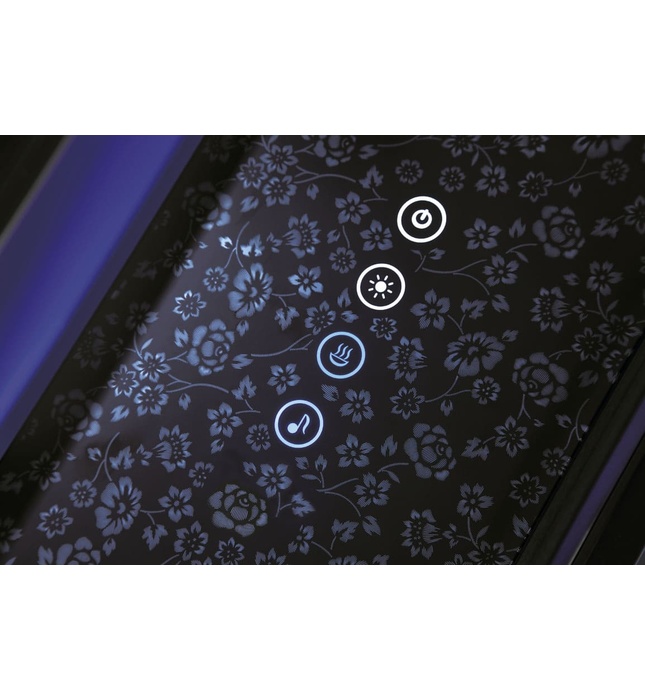 Phòng xông hơi ướt Nofer NO-89105S (R) White 1,2m