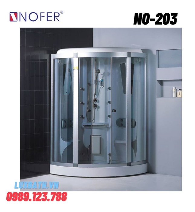 Phòng xông hơi ướt Nofer NO-203 1,25m