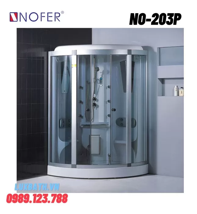 Phòng xông hơi ướt Nofer NO-203P 1,25m