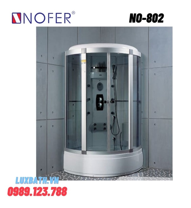 Phòng xông hơi ướt Nofer NO-802 1,05m