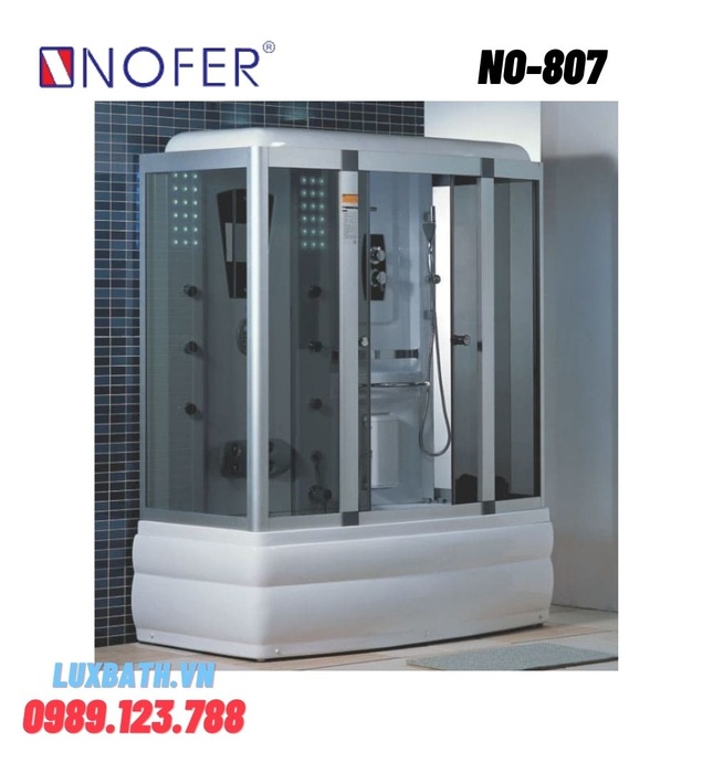 Phòng xông hơi ướt Nofer NO-807 1,5m
