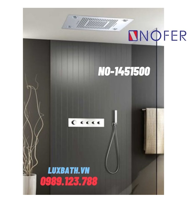  Sen tắm âm tường Nofer NO-1451500 
