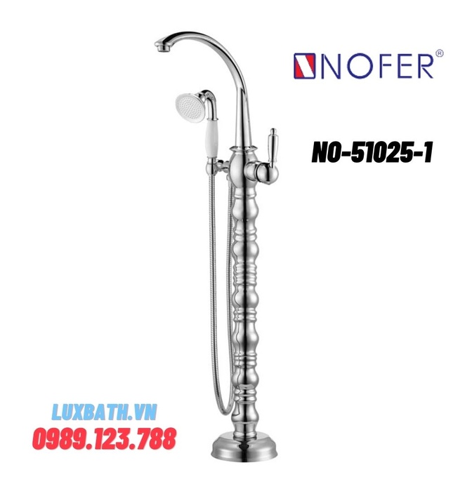  Sen tắm gắn bồn Nofer NO-51025-1