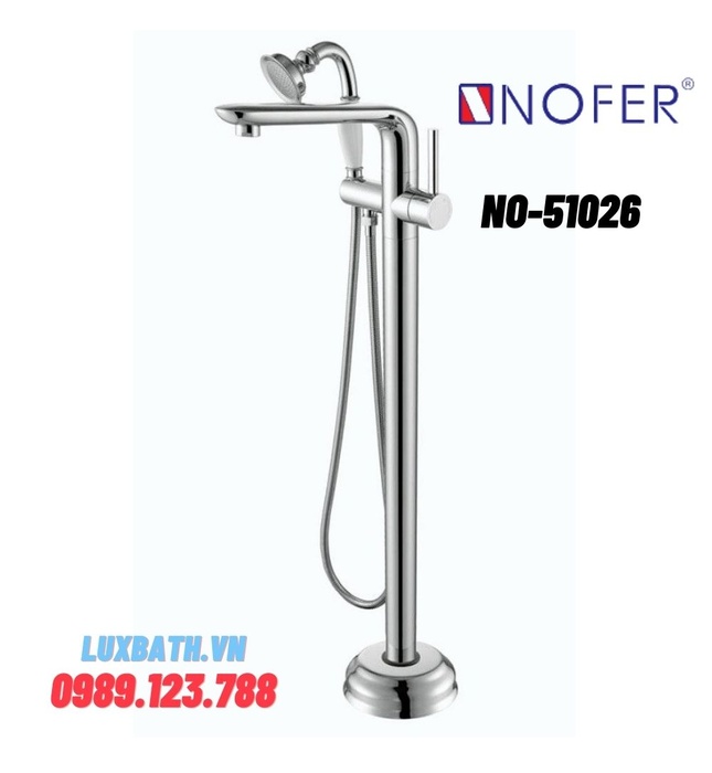  Sen tắm gắn bồn Nofer NO-51026