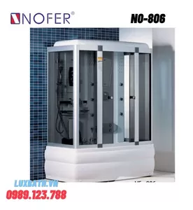 Phòng xông hơi ướt Nofer N0-806 1,58m