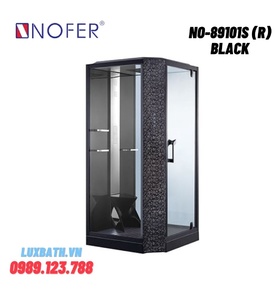 Phòng xông hơi ướt Nofer NO-89101S (R) Black 1,5m