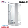 Phòng xông hơi ướt Nofer NO-89101S (R) White 1,0m