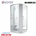 Phòng xông hơi ướt Nofer NO-89101S (R) White 1,0m