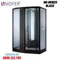 Phòng xông hơi ướt Nofer NO-89102S Black 1,5m