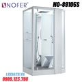 Phòng xông hơi ướt Nofer NO-89105S (R) White 1,2m