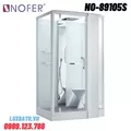 Phòng xông hơi ướt Nofer NO-89105S (R) White 1,2m