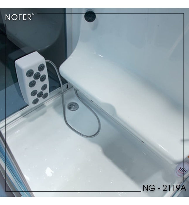 Phòng xông hơi ướt Nofer NO-2119A 1,1m