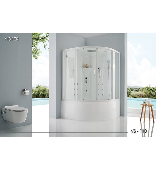 Phòng xông hơi ướt Nofer NO-110 1,38m