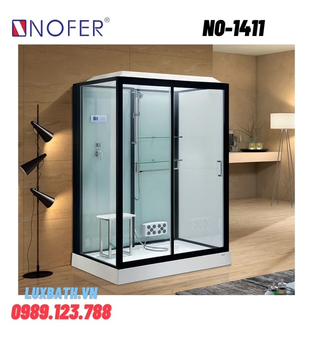 Phòng xông hơi ướt Nofer NO-1411 1,4m