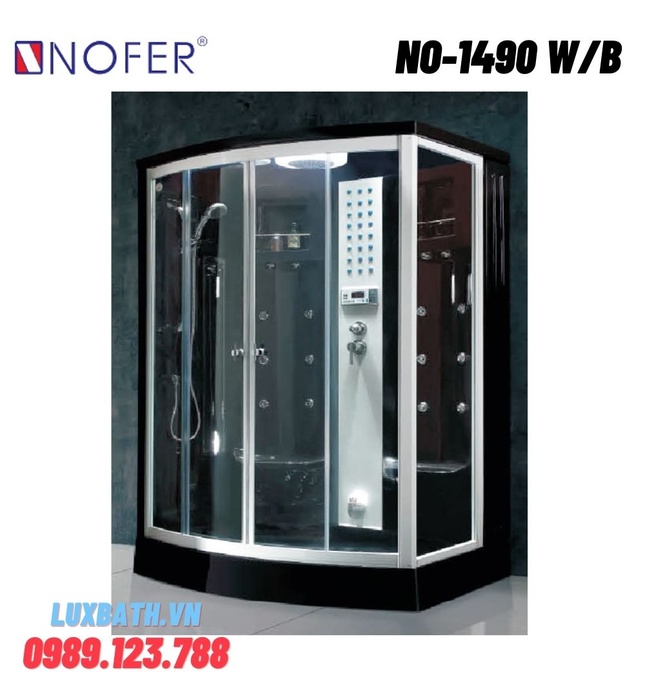 Phòng xông hơi ướt Nofer NO-1490 W/B 1,4m