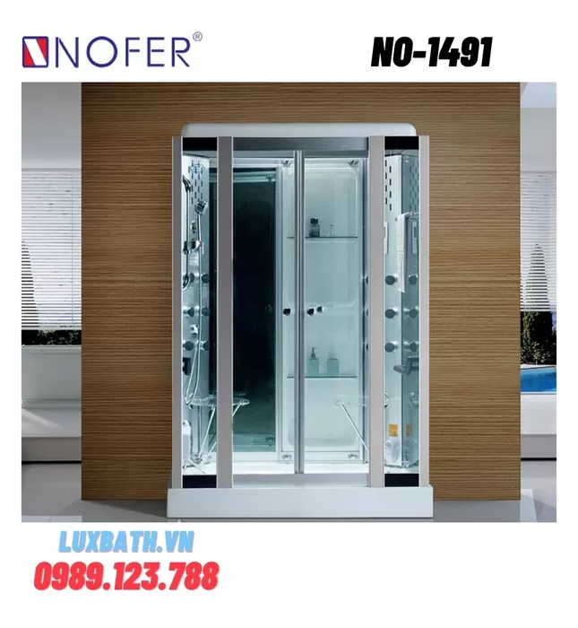 Phòng xông hơi ướt Nofer NO-1491 1,4m