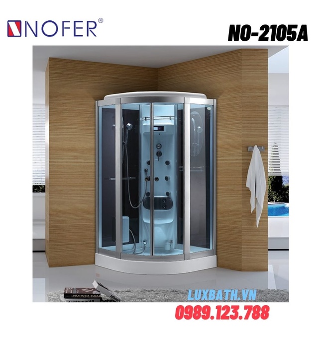 Phòng xông hơi ướt Nofer NO-2105A 1,05m