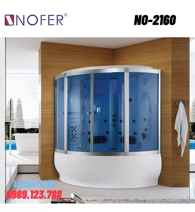 Phòng xông hơi ướt Nofer NO-2160 1,6m