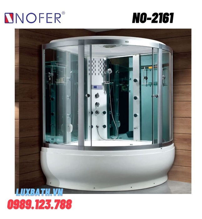 Phòng xông hơi ướt Nofer NO-2161 1,6m