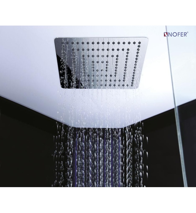 Phòng xông hơi ướt Nofer NO-89106S White 1,3m
