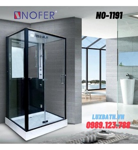 Phòng xông hơi ướt Nofer NO-1191 1,1m