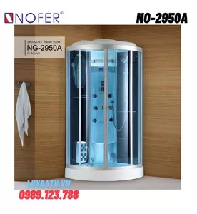 Phòng xông hơi ướt Nofer NO-2950A 0,95m