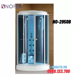 Phòng xông hơi ướt Nofer NO-2950B 0,95m