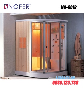 Phòng xông hơi khô ướt Nofer NO-602R 1,6m