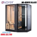 Phòng xông hơi khô ướt Nofer NO-89103S Black 1,8m