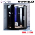 Phòng xông hơi ướt Nofer NO-89106S Black 1,3m