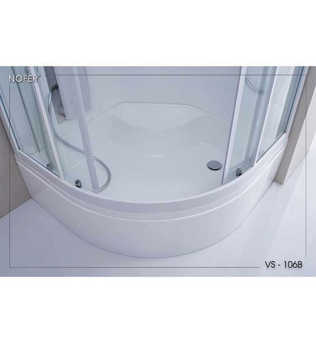 Phòng xông hơi ướt Nofer NO-106B 0,95m