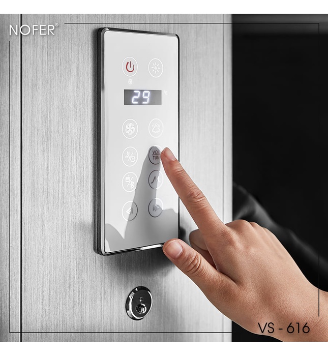 Phòng xông hơi ướt Nofer NO-616 1,2m