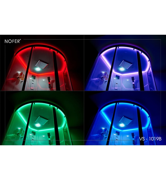 Phòng xông hơi ướt Nofer NO-1019B 0,9m