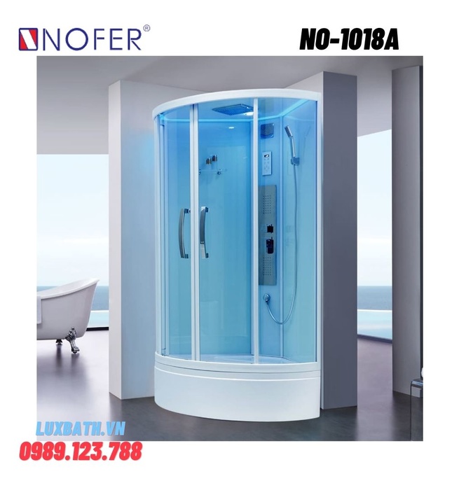 Phòng tắm vách kính NOFER NO-1018A