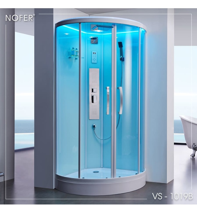 Phòng xông hơi ướt Nofer NO-1019B 0,9m
