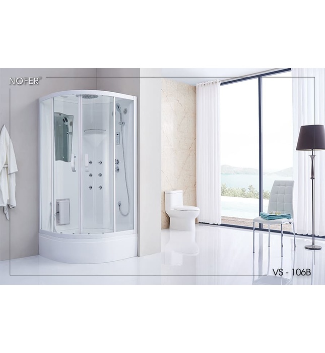 Phòng xông hơi ướt Nofer NO-106B 0,95m