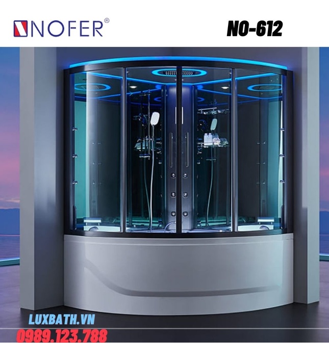Phòng xông hơi ướt Nofer NO-612 1,5m