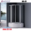Phòng tắm vách kính NOFER NO-25