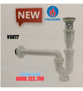 Xi phông lavabo lật nhựa Viglacera VG817